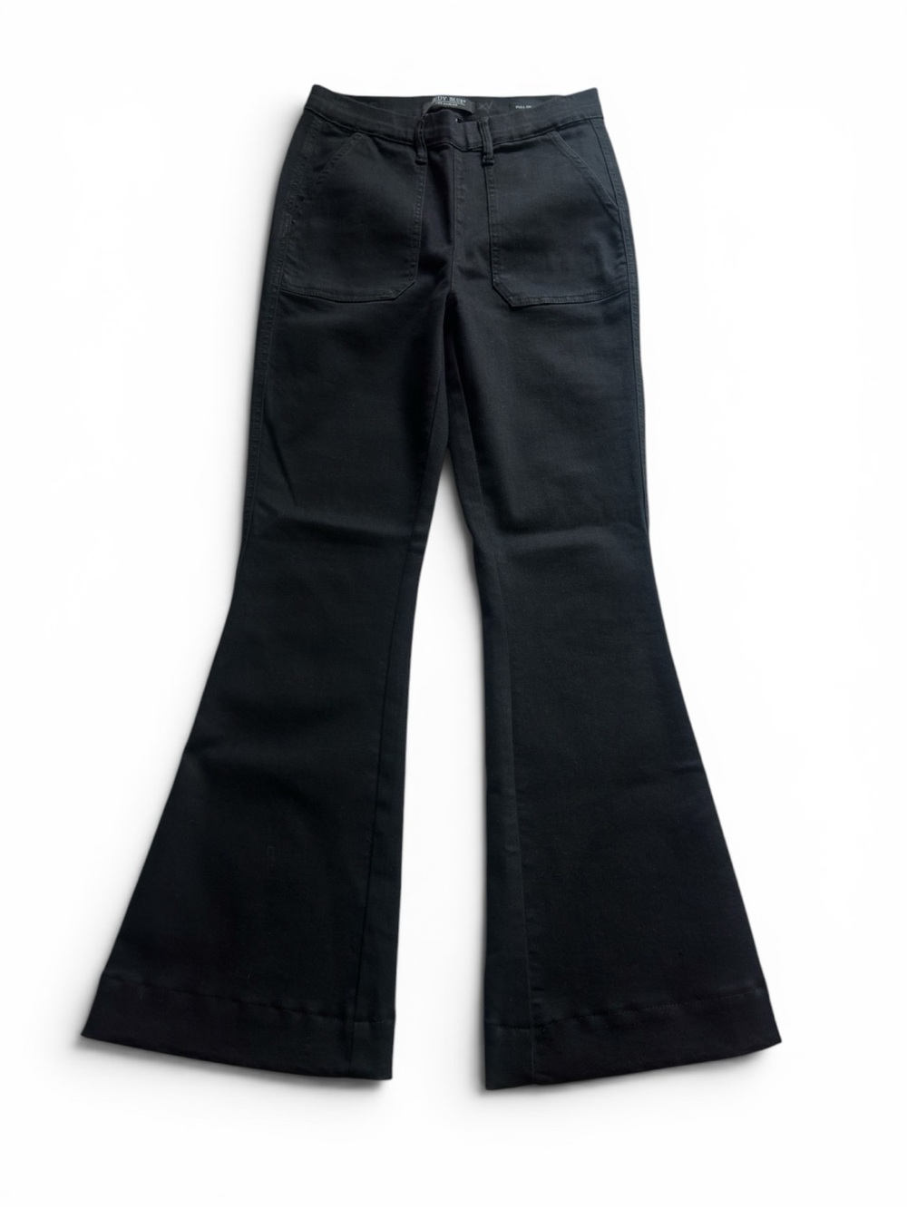 Judy Blue Black Women's Pull On Flare Jeans Stretch High Rise Size 26